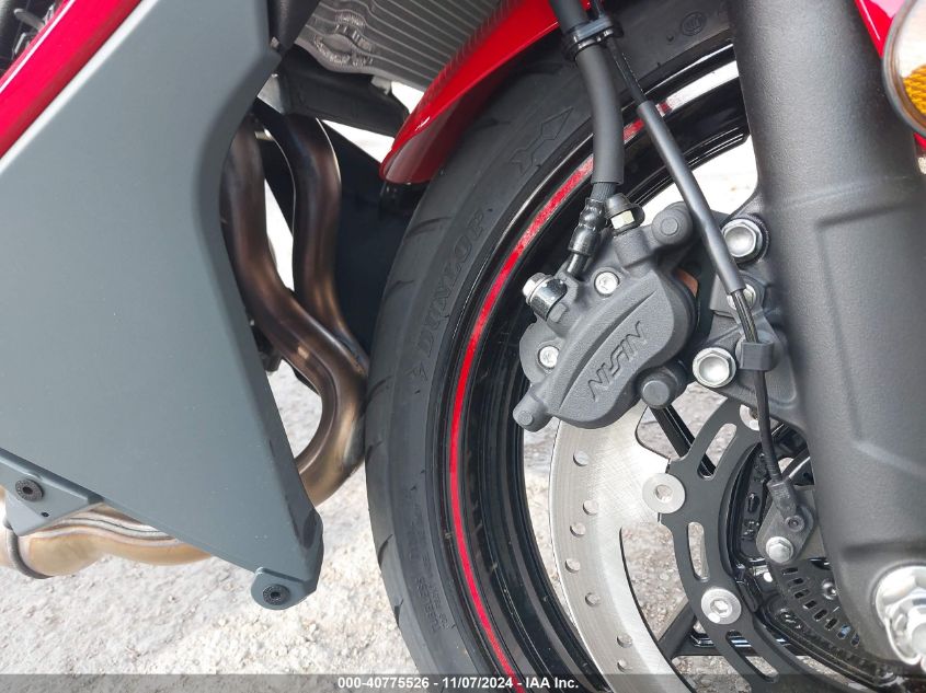 2024 Kawasaki Ex500 VIN: ML5EXGG13RBA28600 Lot: 40775526