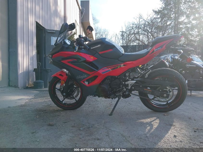 2024 Kawasaki Ex500 VIN: ML5EXGG13RBA28600 Lot: 40775526