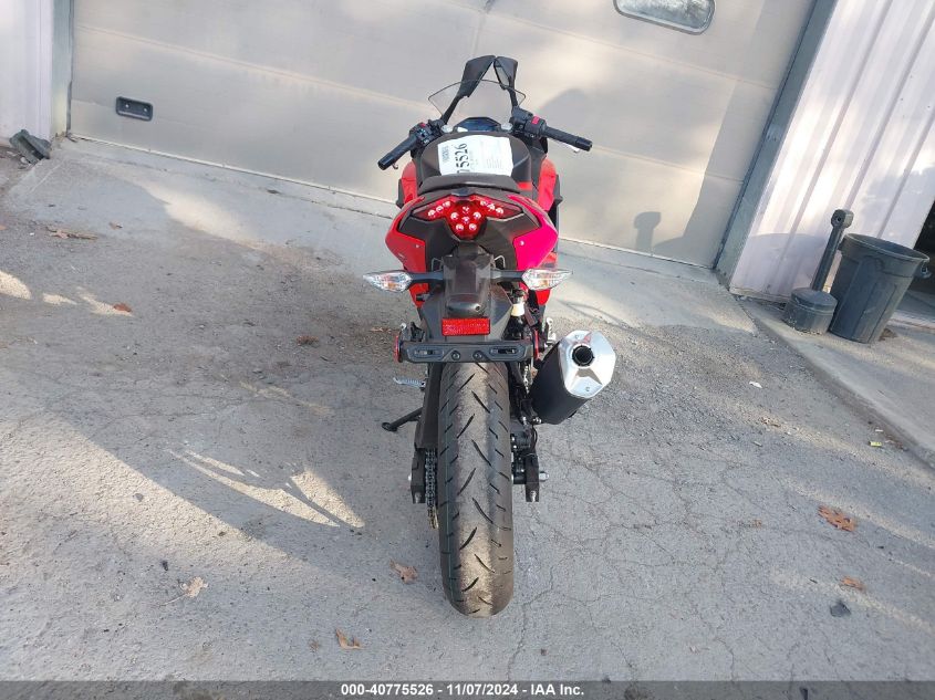 2024 Kawasaki Ex500 VIN: ML5EXGG13RBA28600 Lot: 40775526