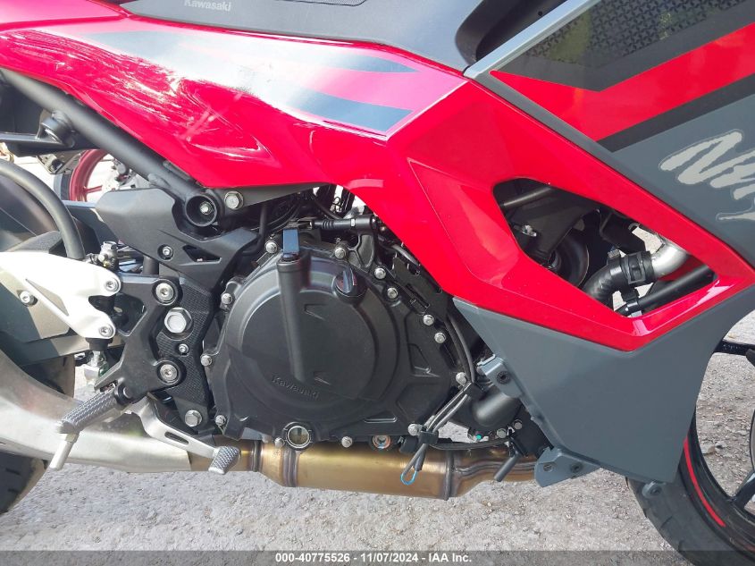 2024 Kawasaki Ex500 VIN: ML5EXGG13RBA28600 Lot: 40775526