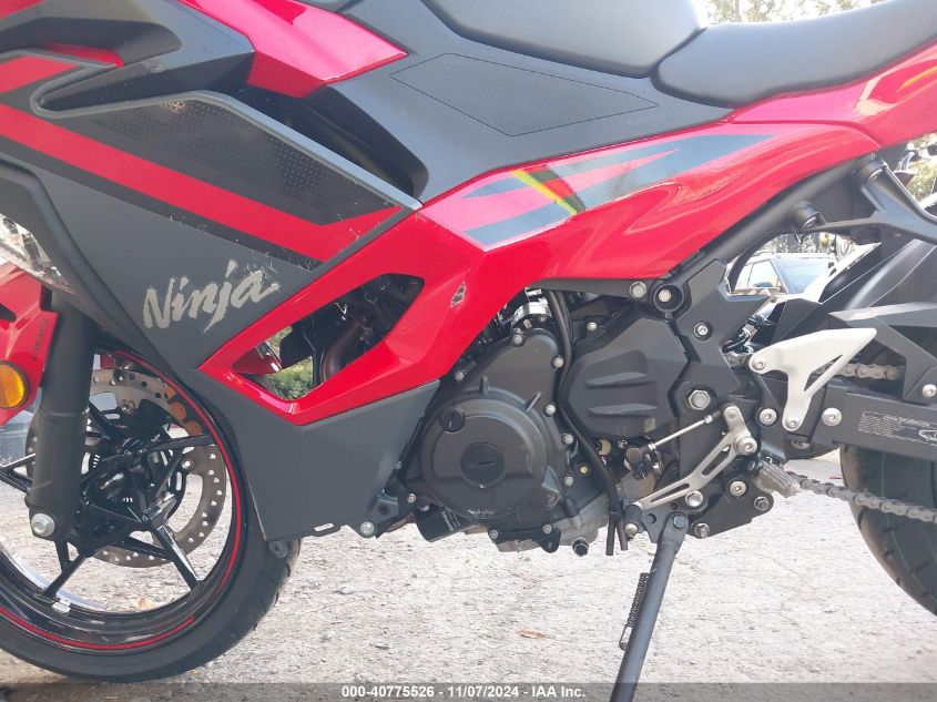 2024 Kawasaki Ex500 VIN: ML5EXGG13RBA28600 Lot: 40775526