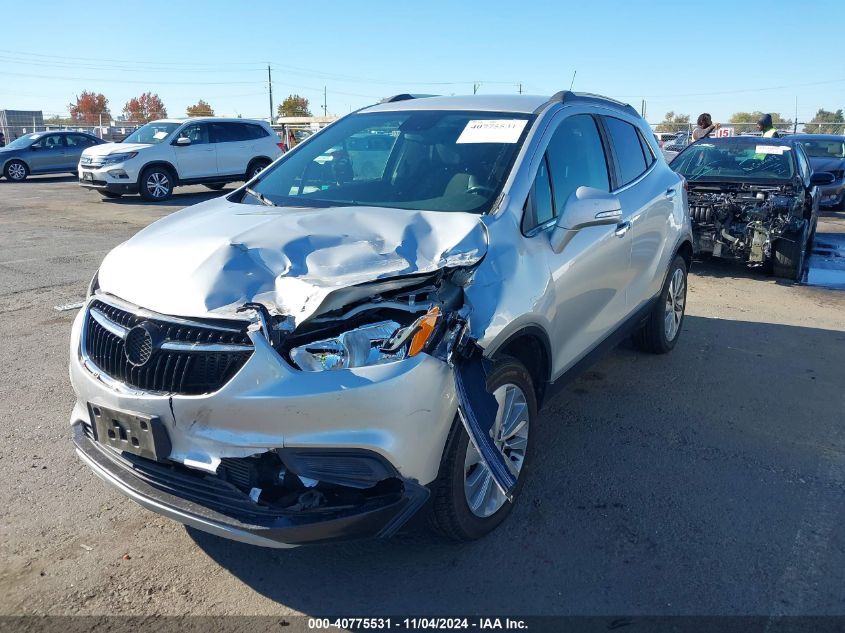 2018 Buick Encore Preferred VIN: KL4CJESB2JB664953 Lot: 40775531