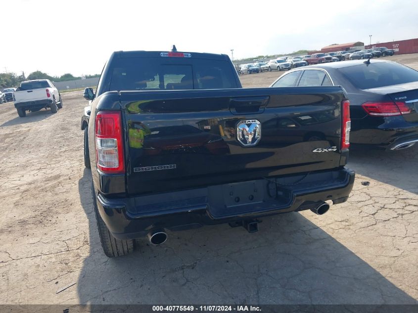 2023 Ram 1500 Big Horn 4X4 5'7 Box VIN: 1C6SRFFT3PN702899 Lot: 40775549