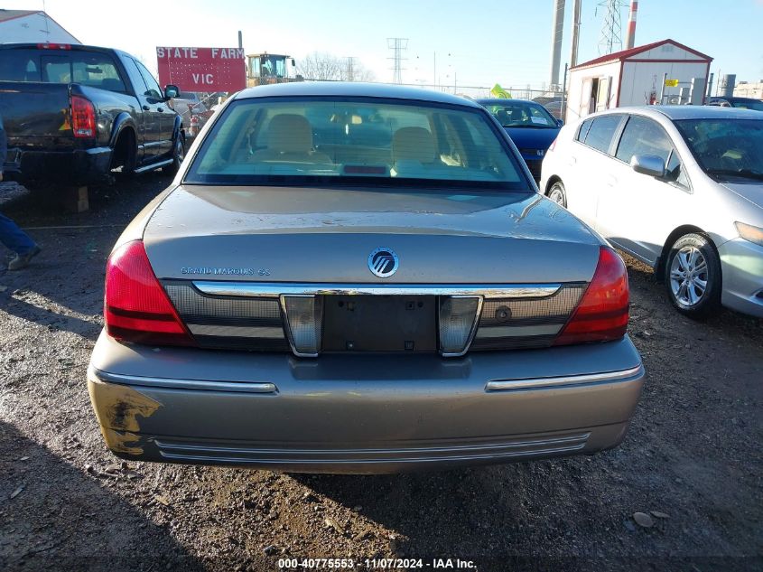 2006 Mercury Grand Marquis Gs VIN: 2MEFM74V56X620087 Lot: 40775553