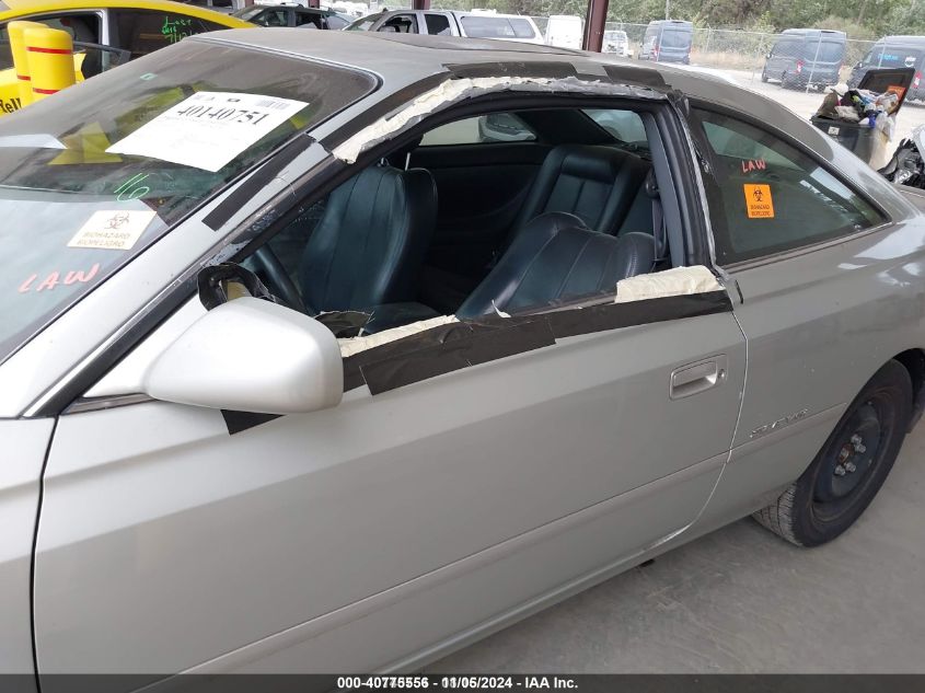 2003 Toyota Camry Solara Sle V6 VIN: 2T1CF28P73C605331 Lot: 40775556