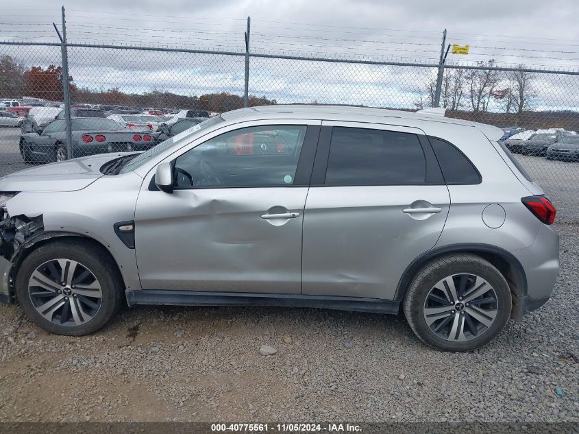 2022 Mitsubishi Outlander Sport 2.0 Es VIN: JA4ARUAU4NU013086 Lot: 40775561