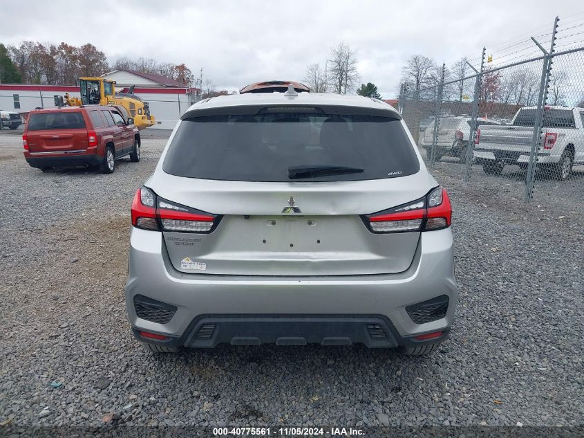 2022 Mitsubishi Outlander Sport 2.0 Es VIN: JA4ARUAU4NU013086 Lot: 40775561