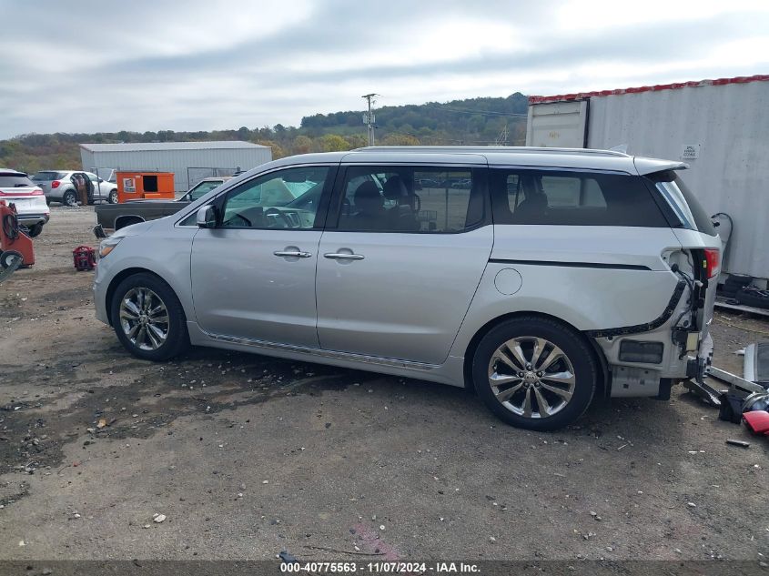 2018 Kia Sedona Sx Limited VIN: KNDME5C17J6372048 Lot: 40775563