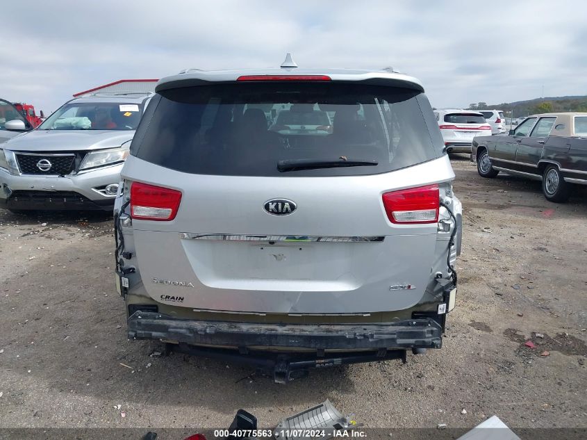 2018 Kia Sedona Sx Limited VIN: KNDME5C17J6372048 Lot: 40775563