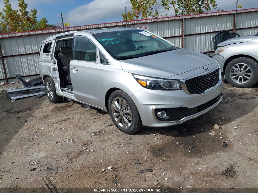 VIN KNDME5C17J6372048 2018 KIA Sedona, Sx Limited no.1