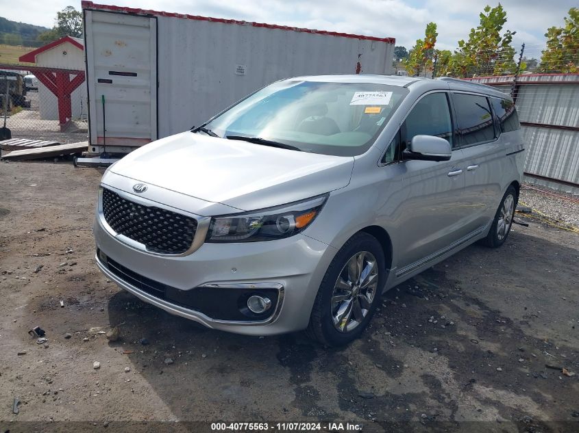 VIN KNDME5C17J6372048 2018 KIA Sedona, Sx Limited no.2