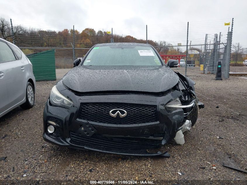 2014 Infiniti Q50 Premium VIN: JN1BV7AR0EM690268 Lot: 40775566