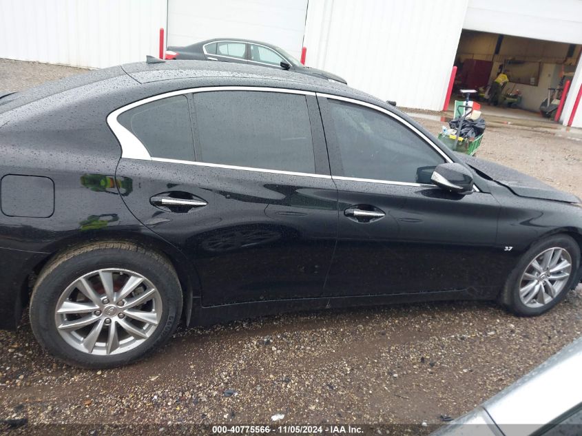 2014 Infiniti Q50 Premium VIN: JN1BV7AR0EM690268 Lot: 40775566