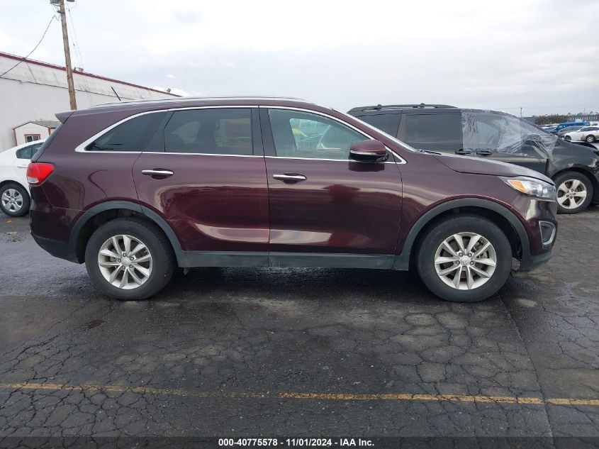 2017 Kia Sorento 2.4L Lx VIN: 5XYPG4A32HG201432 Lot: 40775578