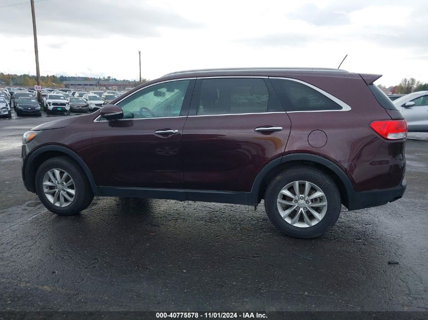 2017 Kia Sorento 2.4L Lx VIN: 5XYPG4A32HG201432 Lot: 40775578