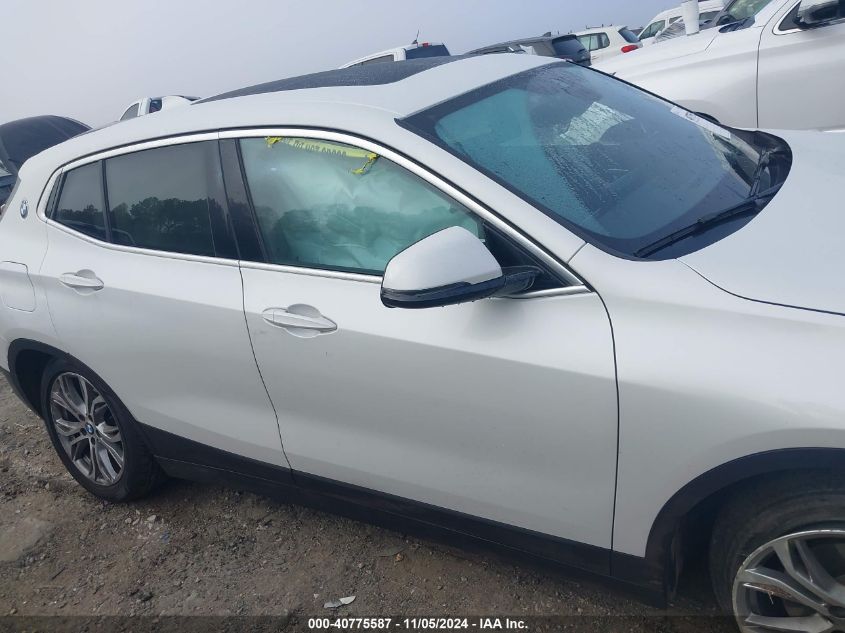 2020 BMW X2 xDrive28I VIN: WBXYJ1C00L5R55621 Lot: 40775587