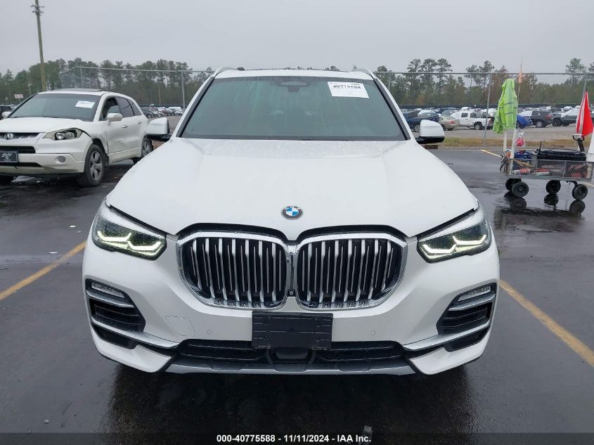 2019 BMW X5 xDrive40I VIN: 5UXCR6C59KLL01010 Lot: 40775588