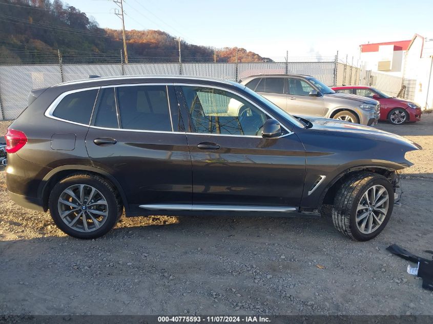 2019 BMW X3 xDrive30I VIN: 5UXTR9C53KLD93834 Lot: 40775593