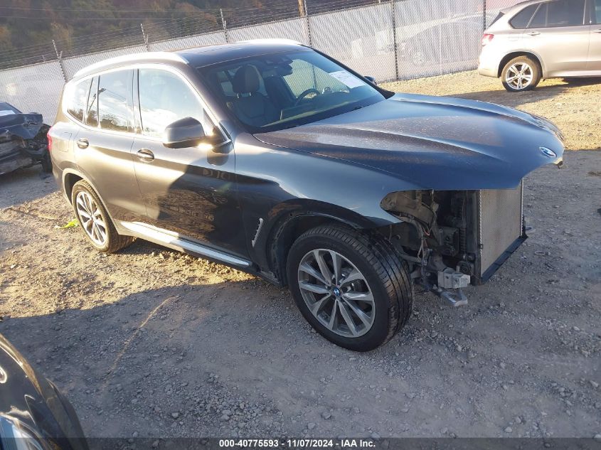 VIN 5UXTR9C53KLD93834 2019 BMW X3, Xdrive30I no.1