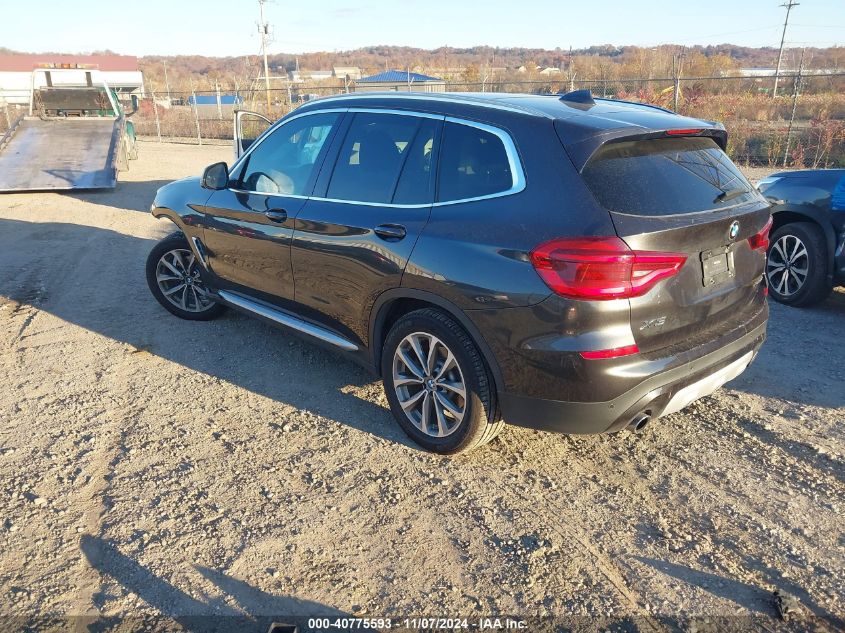 VIN 5UXTR9C53KLD93834 2019 BMW X3, Xdrive30I no.3