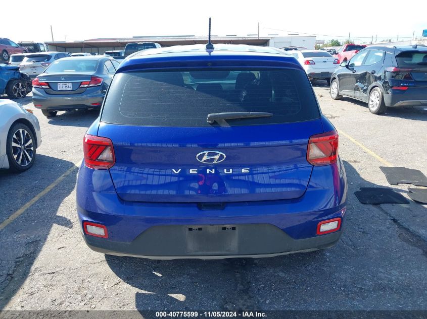 2023 Hyundai Venue Se VIN: KMHRB8A36PU235087 Lot: 40775599