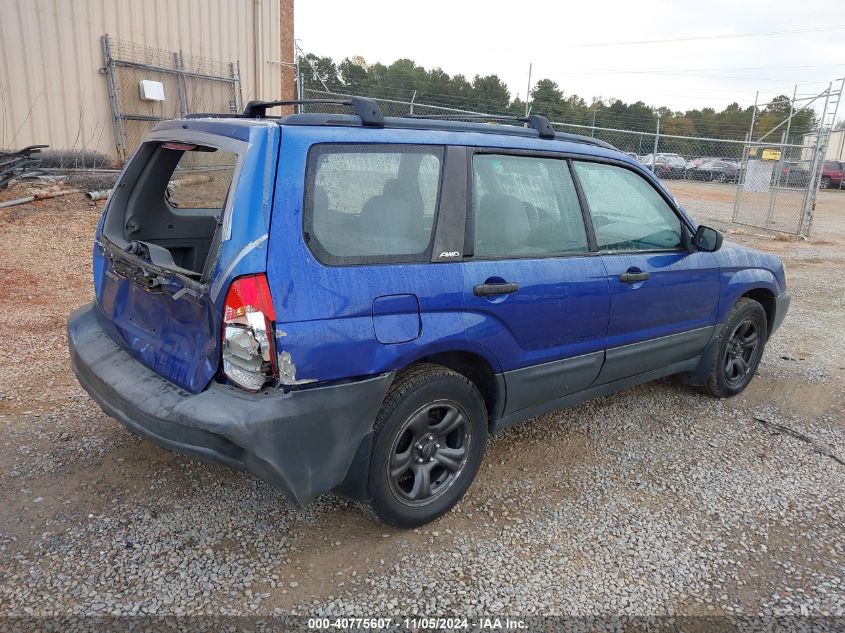 2004 Subaru Forester 2.5X VIN: JF1SG63694H715640 Lot: 40775607