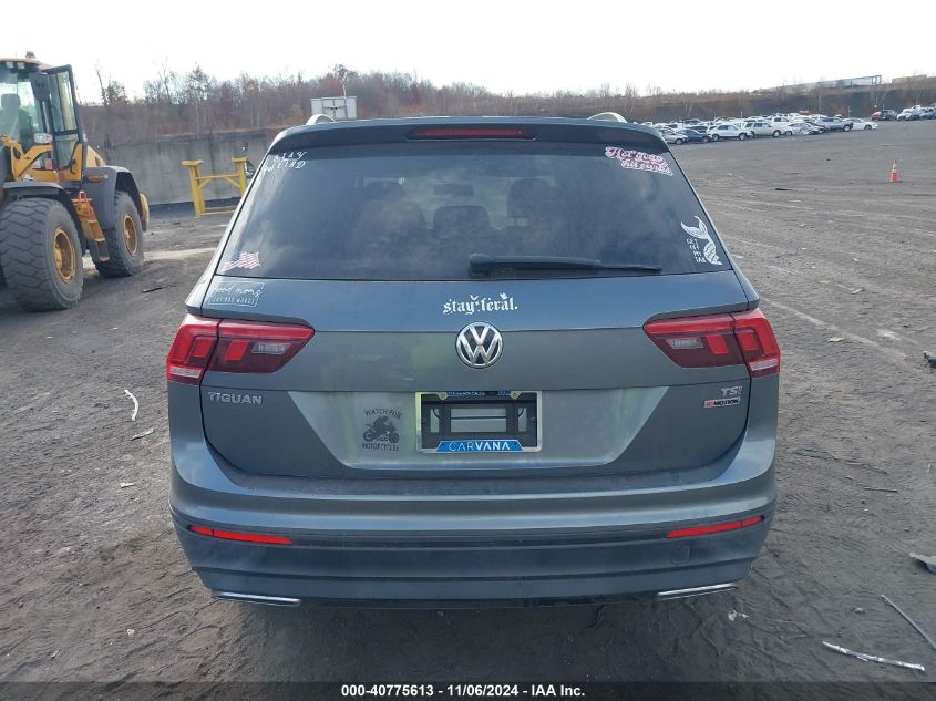 2018 Volkswagen Tiguan 2.0T S VIN: 3VV0B7AXXJM104509 Lot: 40775613