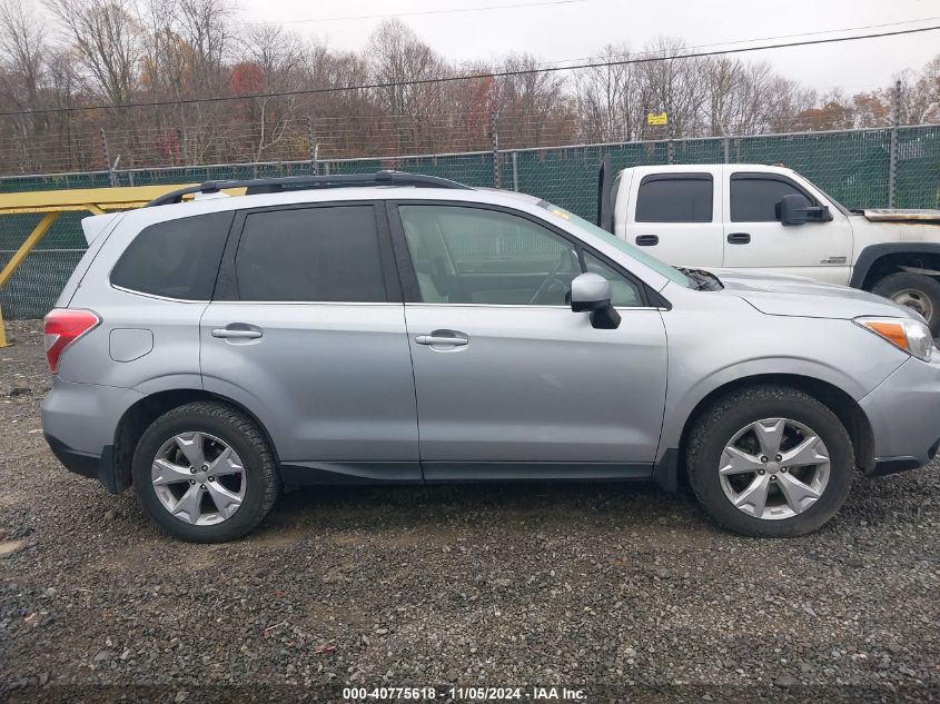 2016 SUBARU FORESTER 2.5I LIMITED - JF2SJARC2GH434474