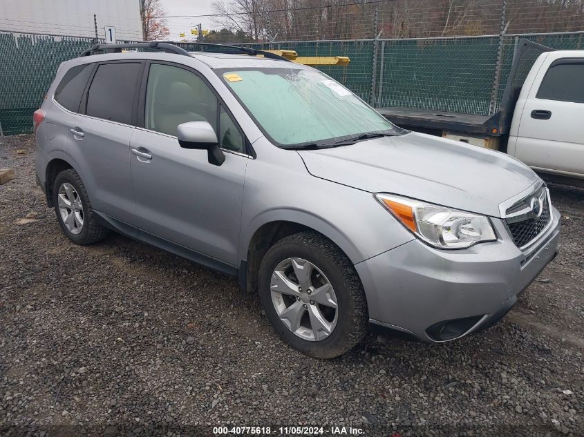 2016 Subaru Forester 2.5I Limited VIN: JF2SJARC2GH434474 Lot: 40775618