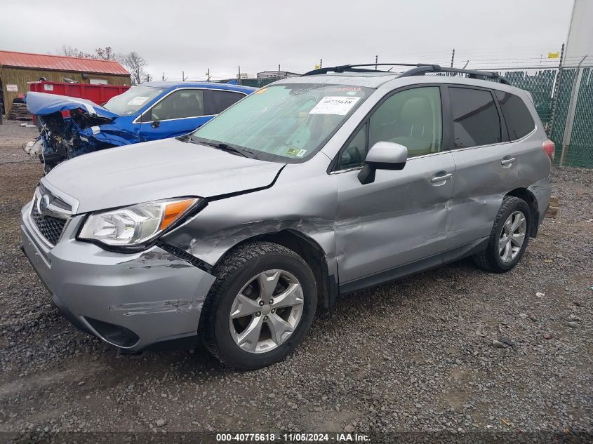 2016 Subaru Forester 2.5I Limited VIN: JF2SJARC2GH434474 Lot: 40775618