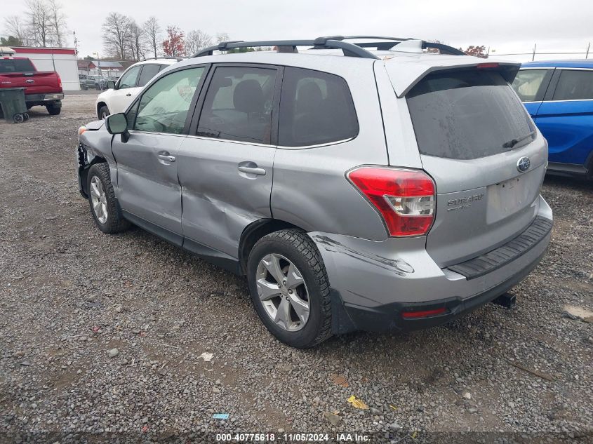 2016 Subaru Forester 2.5I Limited VIN: JF2SJARC2GH434474 Lot: 40775618