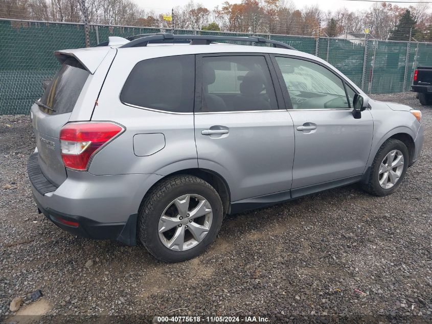 2016 Subaru Forester 2.5I Limited VIN: JF2SJARC2GH434474 Lot: 40775618