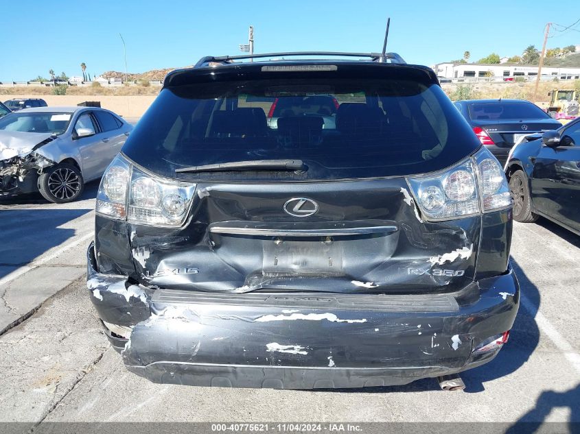 2009 Lexus Rx 350 VIN: 2T2GK31U19C079804 Lot: 40775621