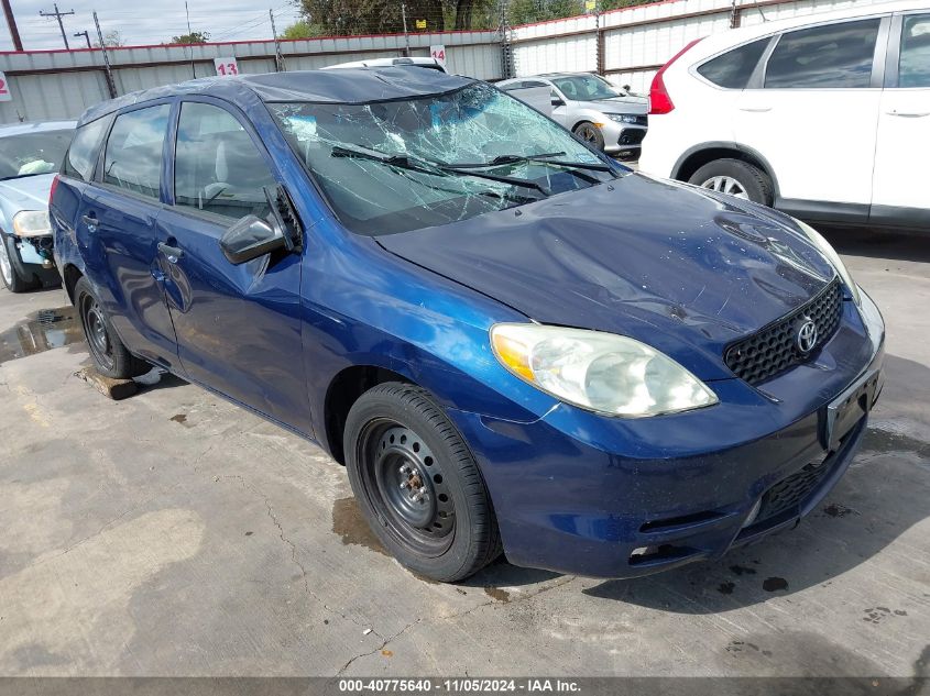 2004 Toyota Matrix Standard VIN: 2T1KR32E34C250854 Lot: 40775640