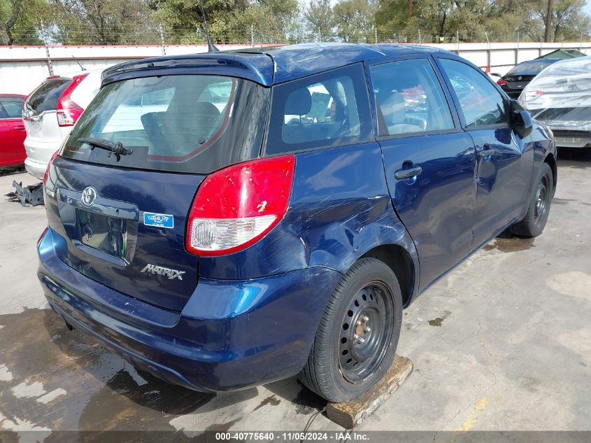 2004 Toyota Matrix Standard VIN: 2T1KR32E34C250854 Lot: 40775640