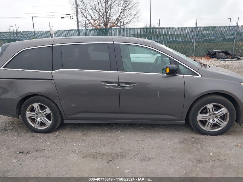 2012 Honda Odyssey Touring/Touring Elite VIN: 5FNRL5H93CB004418 Lot: 40775649