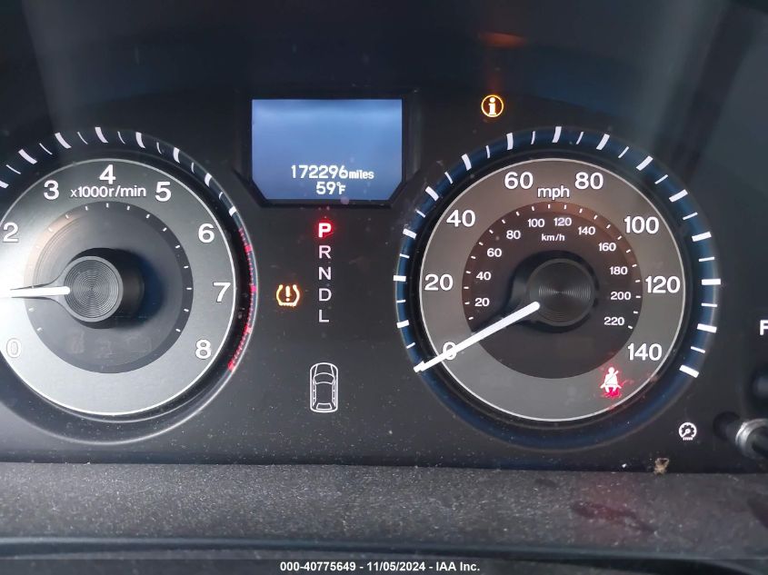 2012 Honda Odyssey Touring/Touring Elite VIN: 5FNRL5H93CB004418 Lot: 40775649