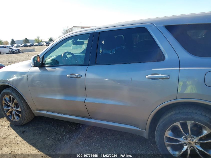 2020 Dodge Durango Gt Plus Awd VIN: 1C4RDJDG5LC286200 Lot: 40775658