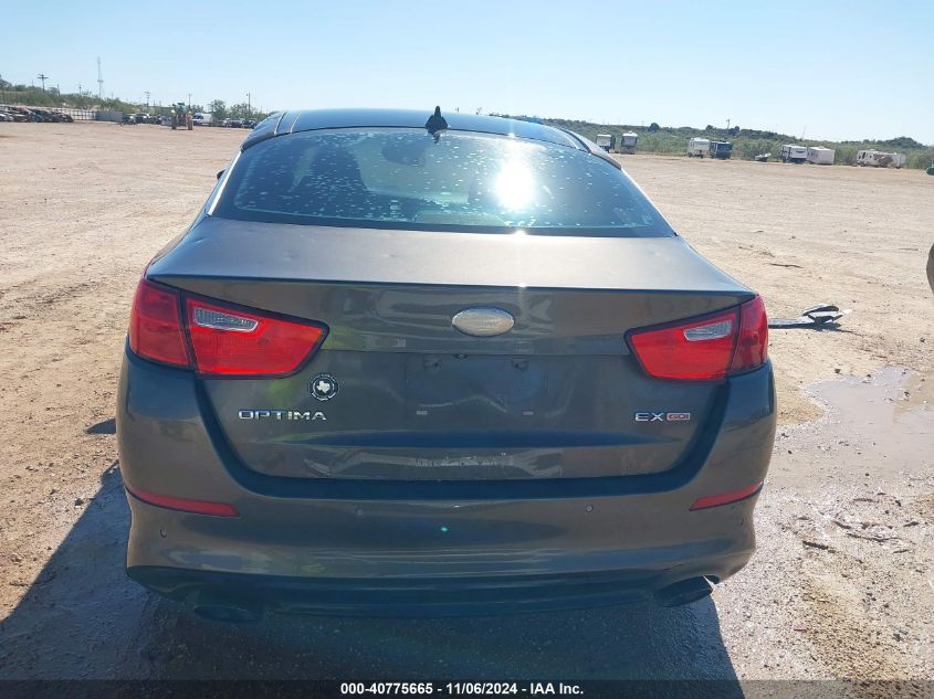 2014 Kia Optima Ex VIN: 5XXGN4A77EG272277 Lot: 40775665