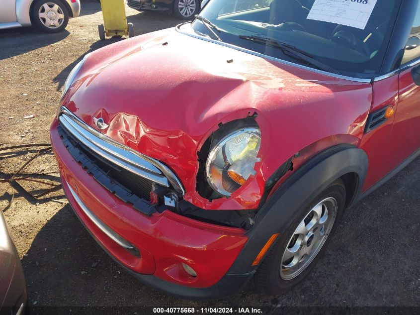 2012 Mini Cooper VIN: WMWSU3C53CT261791 Lot: 40775668