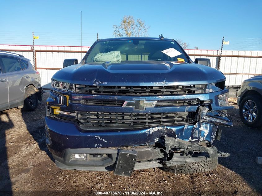 2021 Chevrolet Silverado 1500 4Wd Short Bed Rst VIN: 1GCUYEET9MZ186956 Lot: 40775675