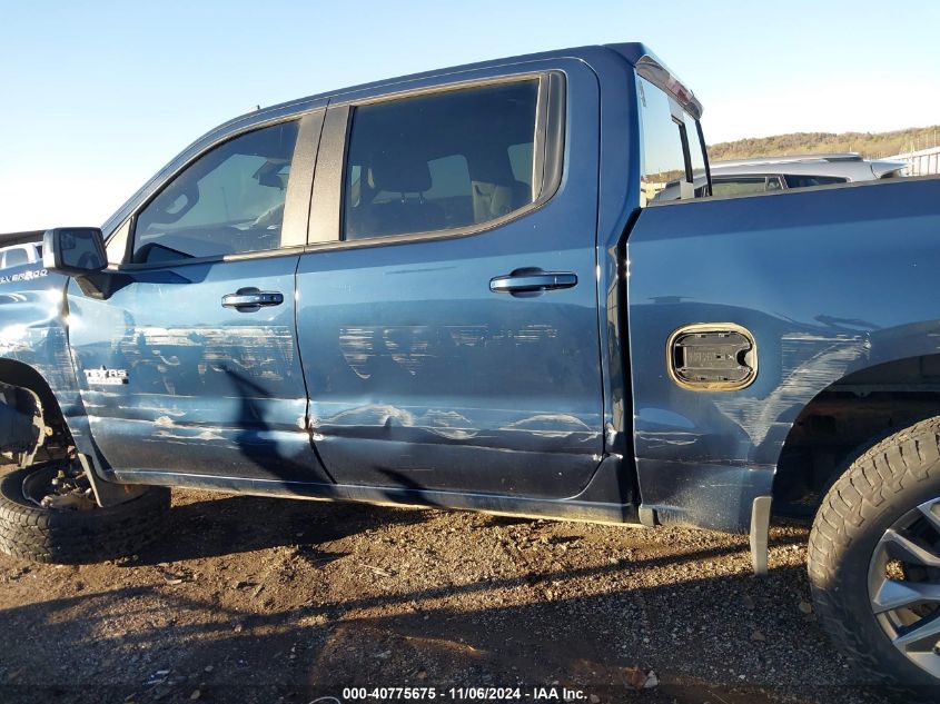 2021 Chevrolet Silverado 1500 4Wd Short Bed Rst VIN: 1GCUYEET9MZ186956 Lot: 40775675