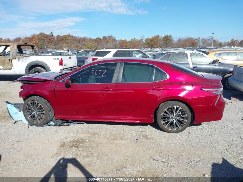 2018 Toyota Camry Se VIN: 4T1B11HK8JU662495 Lot: 40775677