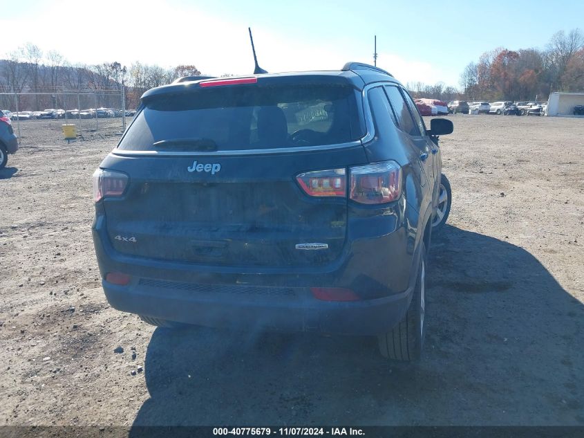 2018 Jeep Compass Latitude 4X4 VIN: 3C4NJDBBXJT435833 Lot: 40775679