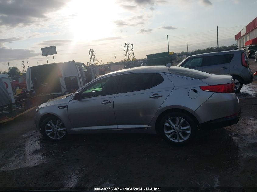 2013 Kia Optima Lx VIN: 5XXGM4A74DG091493 Lot: 40775687