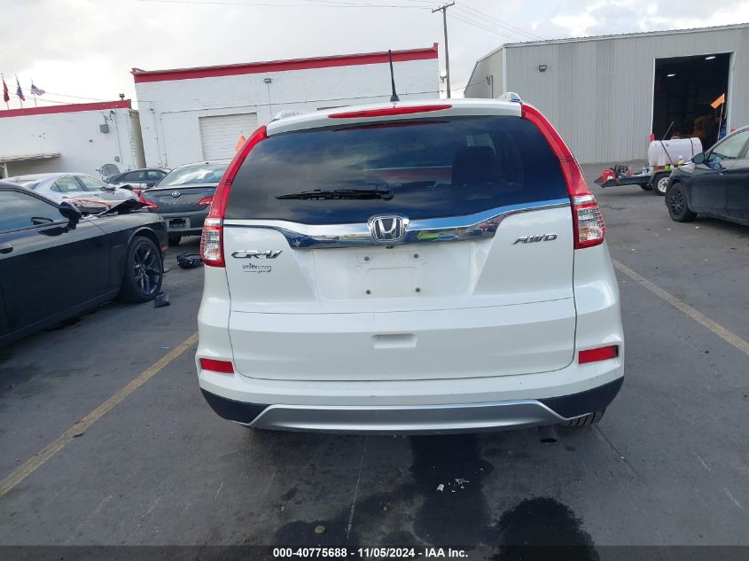 2015 Honda Cr-V Ex VIN: 5J6RM4H55FL128397 Lot: 40775688