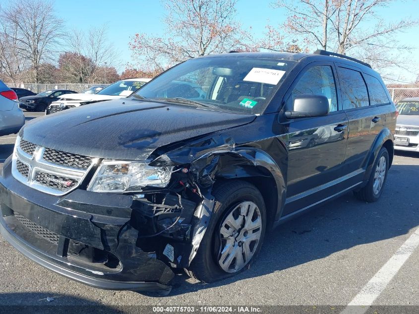 2016 Dodge Journey Se VIN: 3C4PDDAG9GT116932 Lot: 40775703