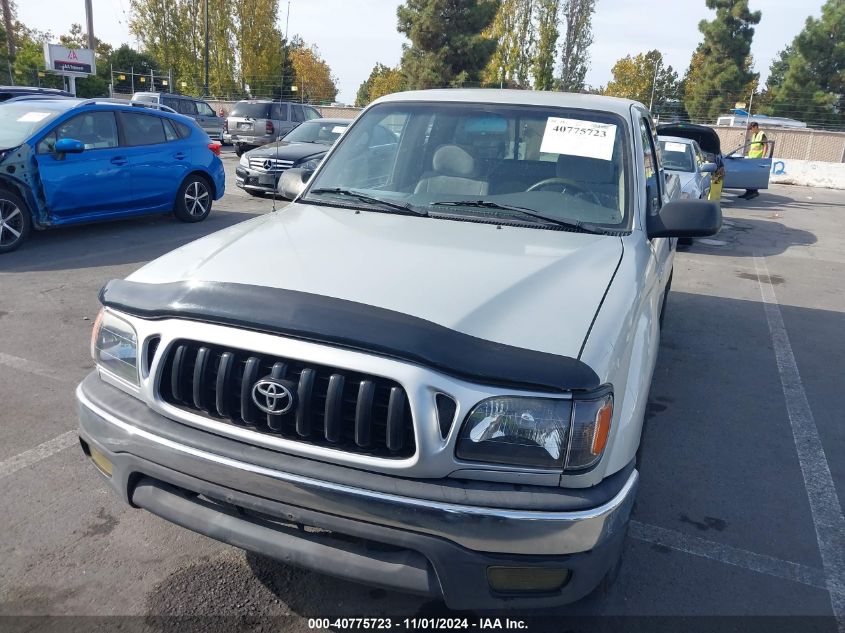 2001 Toyota Tacoma VIN: 5TEVL52N71Z802775 Lot: 40775723