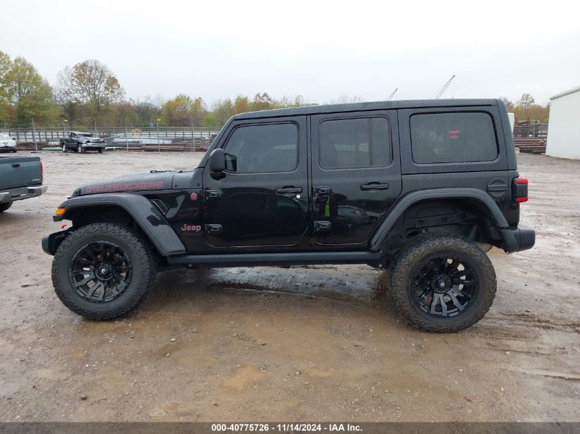 2020 Jeep Wrangler Unlimited Rubicon VIN: 1C4HJXFG0LW140998 Lot: 40775726