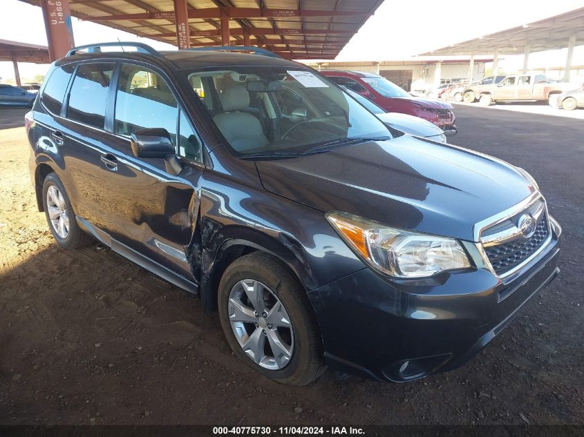 2015 Subaru Forester 2.5I Limited VIN: JF2SJARC7FH598995 Lot: 40775730